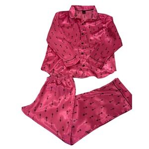 Apt 9 Intimates Pink Key Pajama Set Sz Large